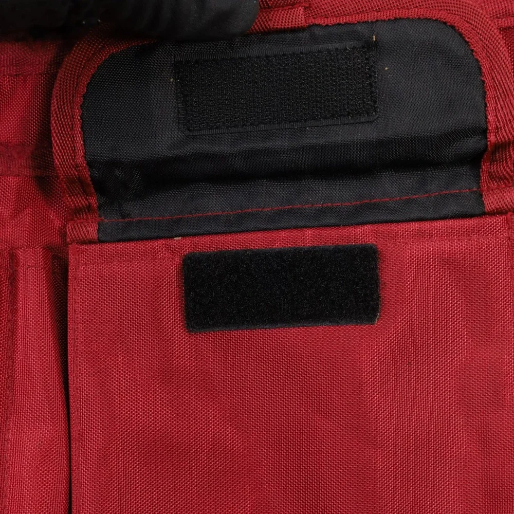 Y2K Old Navy Messenger Bag Unisex OS Red Black Vintage 2003 Techwear Laptop Bag